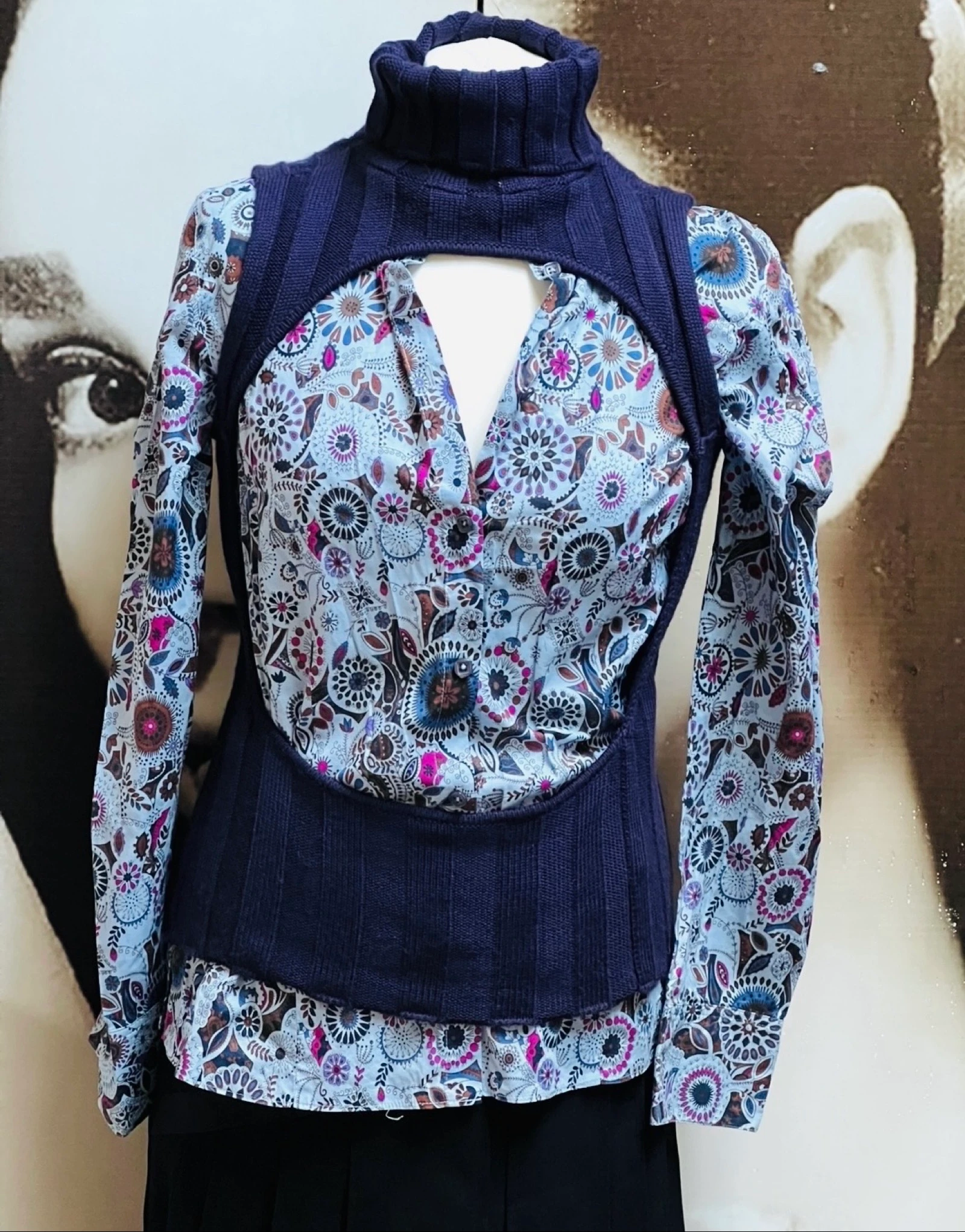 Save The Queen mixed wool pullover new without tags – photo 10